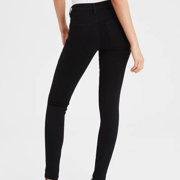 American Eagle Outfitters Denim - American Eagle Black Super High Rise Jeggings Sz 16